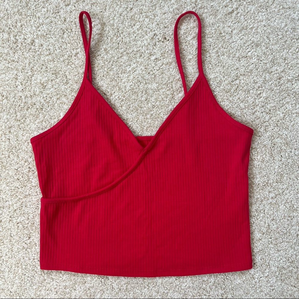 PacSun Red Crop Top